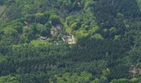 Landgoed en huize Venwoude vanuit de lucht gezien in mei 2014. Foto: Slagboom en Peeters Luchtfotografie B.V..